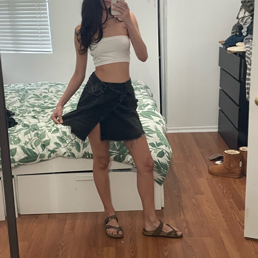 ❌DONATED❌ MOVING SALE UO Denim Wrap Skirt